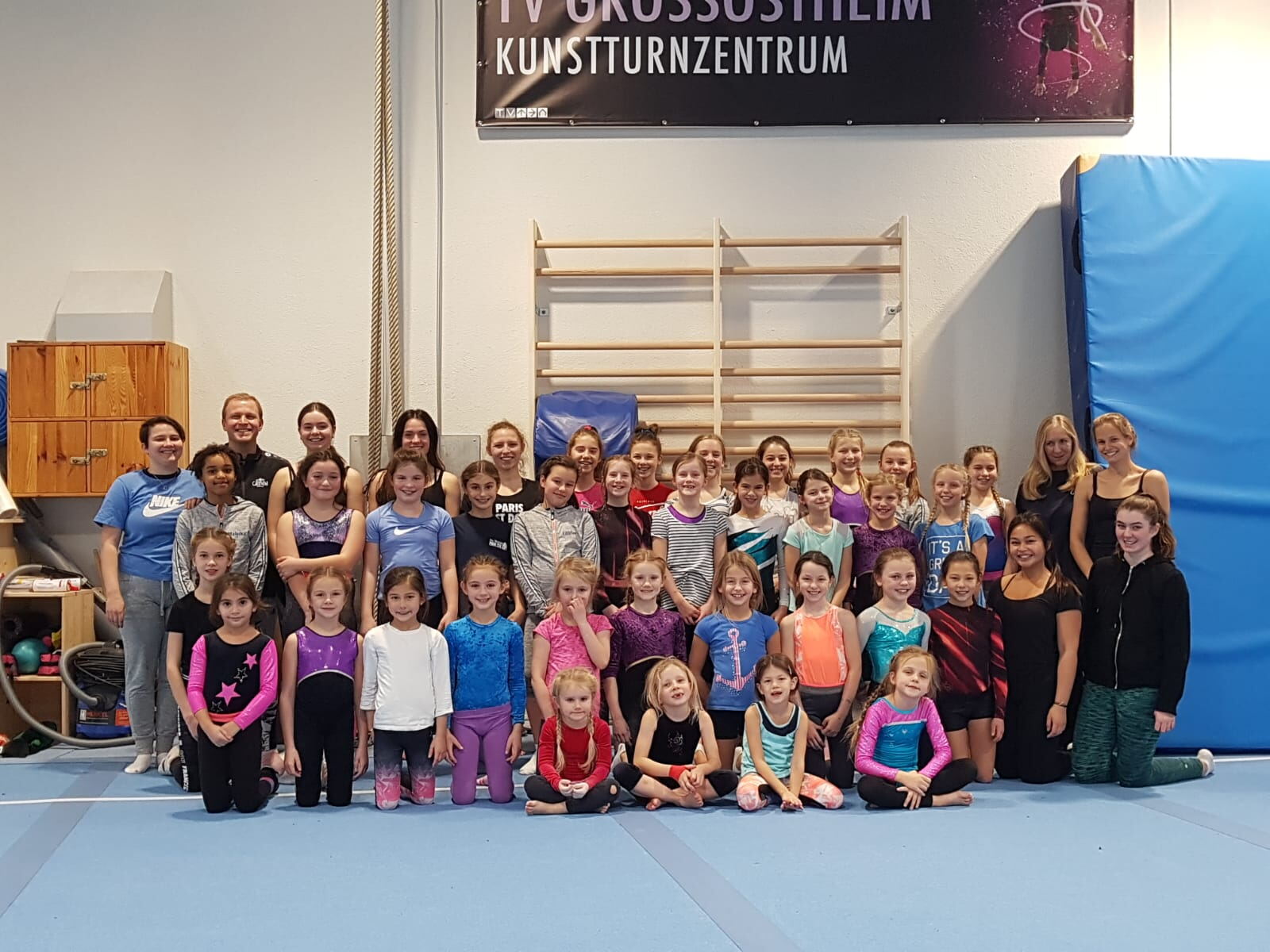 Gruppenfoto der Turnabteilung